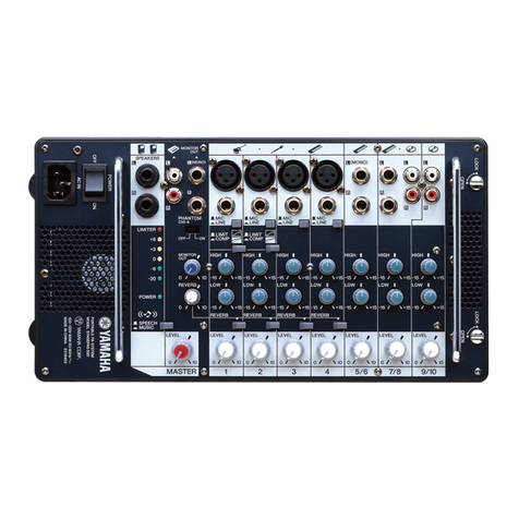 Yamaha STAGEPAS 500 User manual