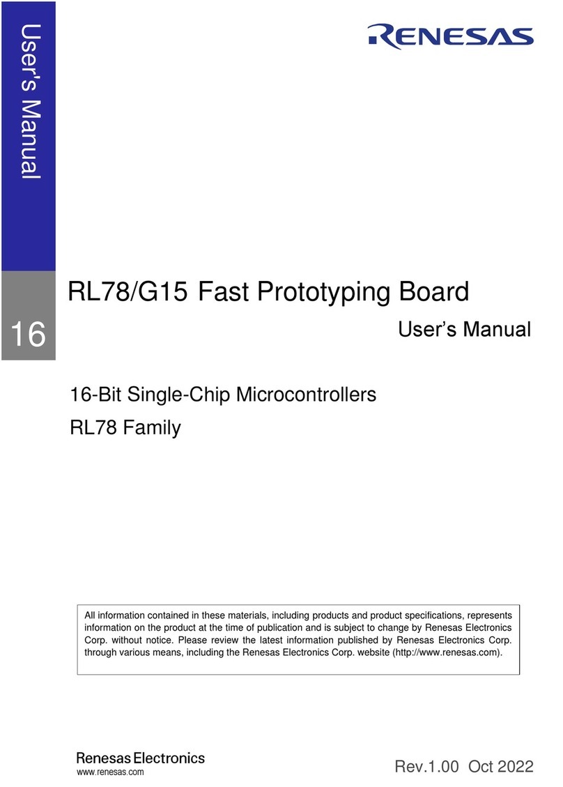 Renesas RL78/G15 User manual