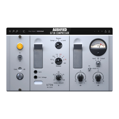 AUDIFIED U73B user manual