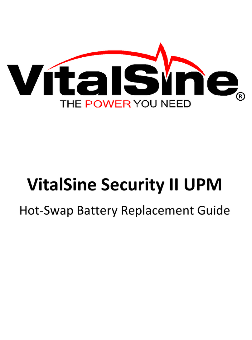 Vitalsine Security II UPM Replacement guide