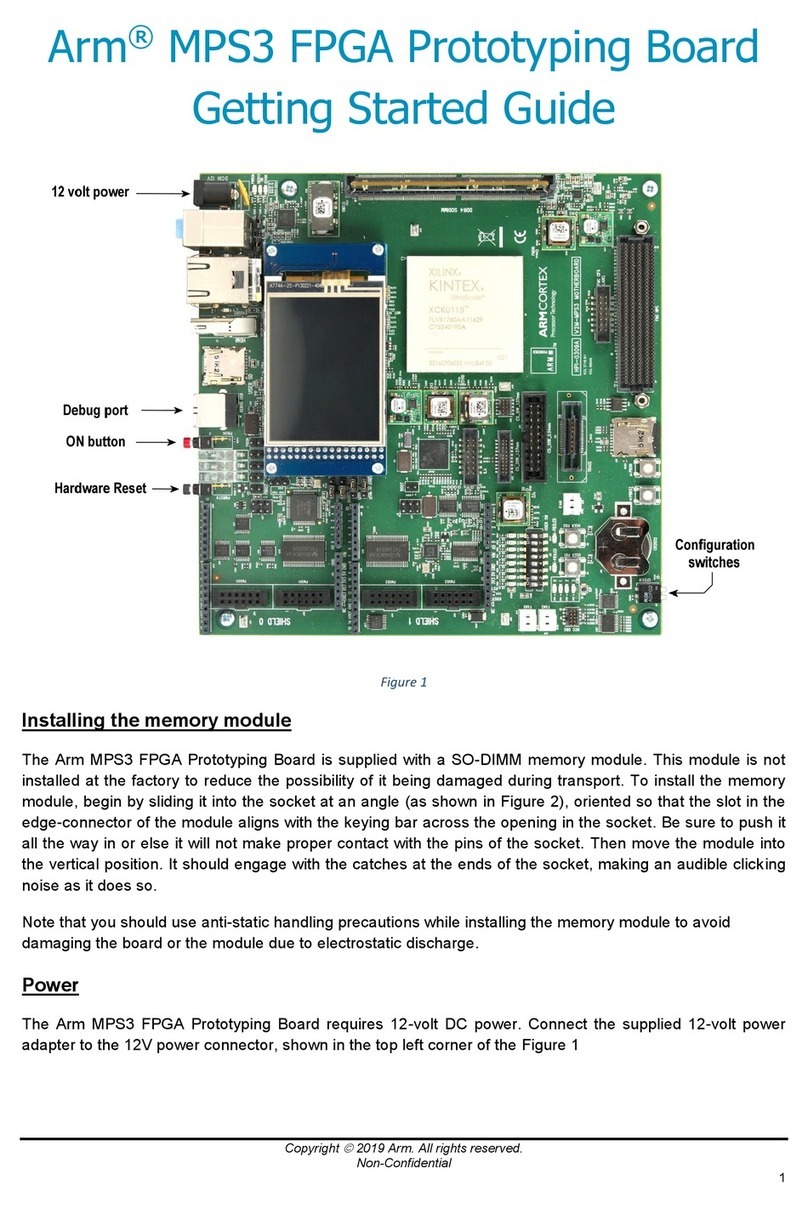 ARM MPS3 User manual ARM MPS3 User manual