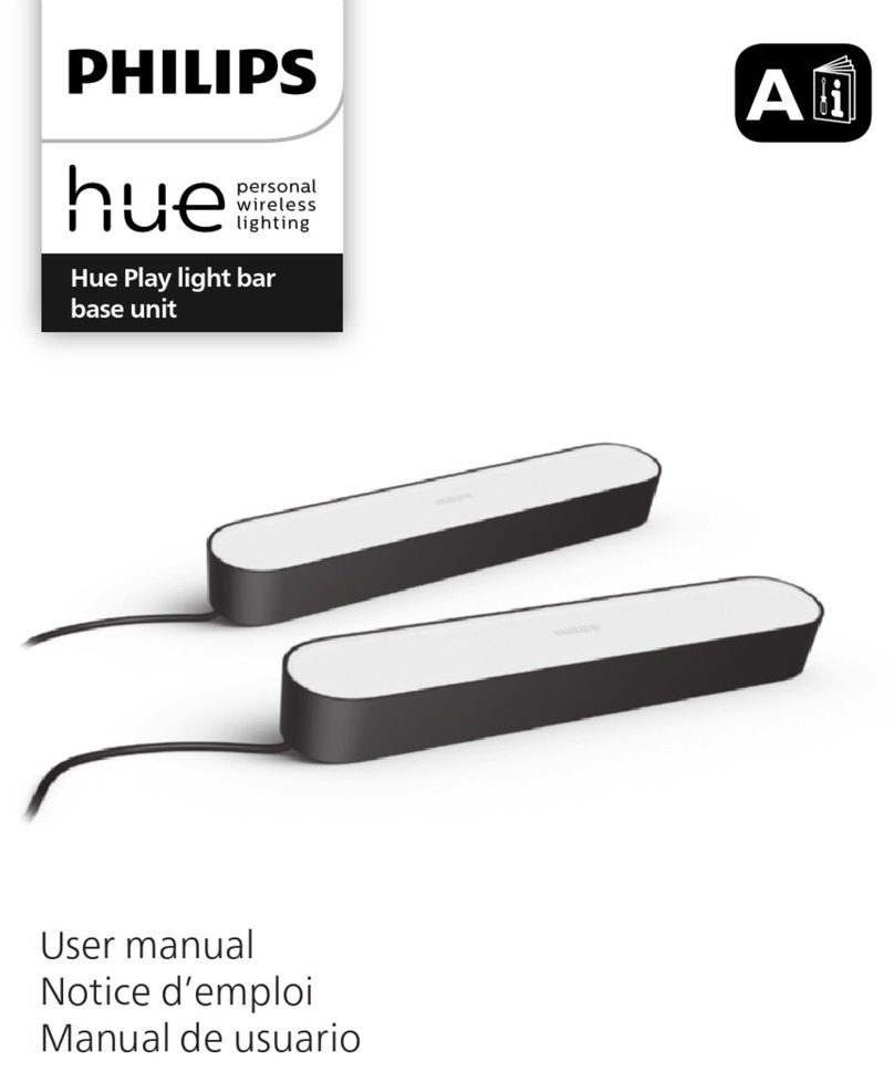 Philips Hue Play user manual