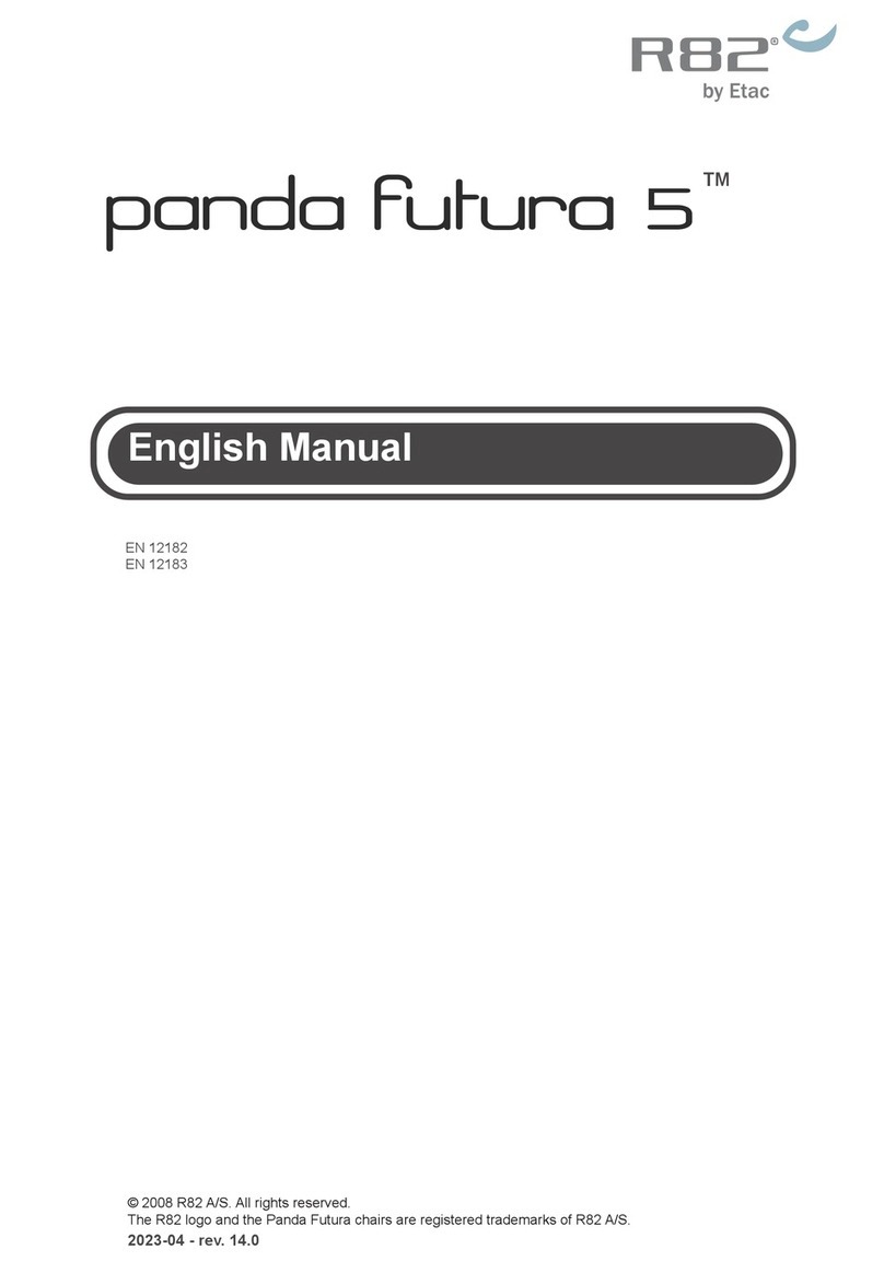 Etac R82 Panda Futura 5 English Manual