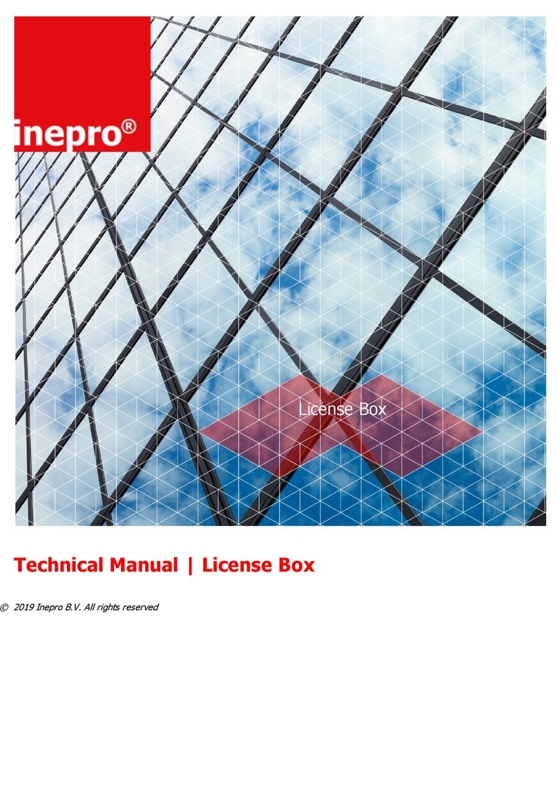 Inepro License Box Technical manual
