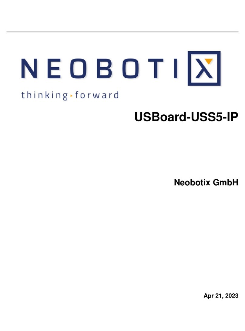 neobotix USBoard-USS5-IP User manual