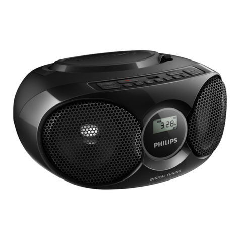 Philips AZ318 user manual