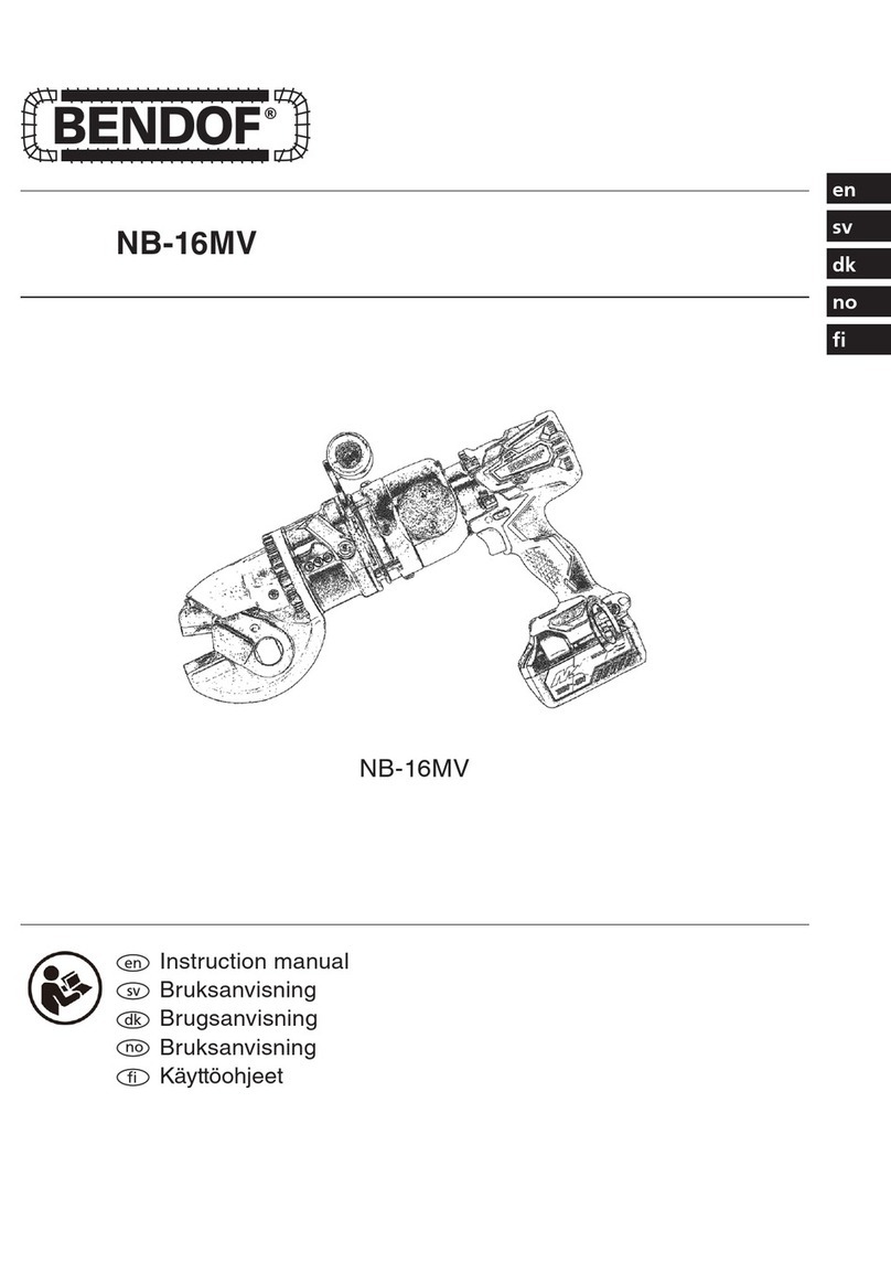 Bendof NB-16MV User manual