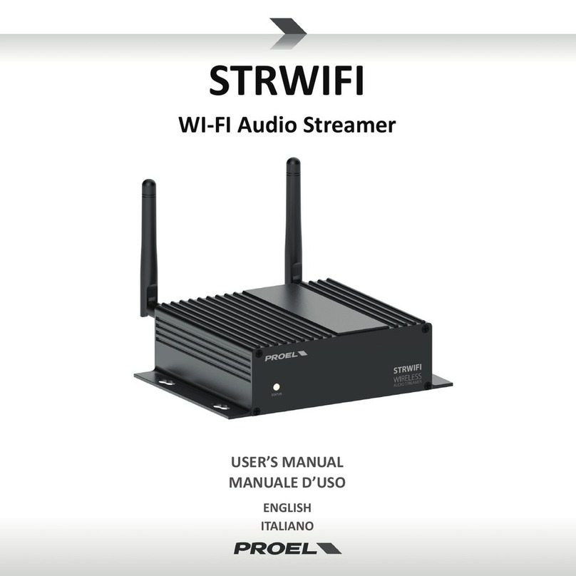 PROEL STRWIFI user manual
