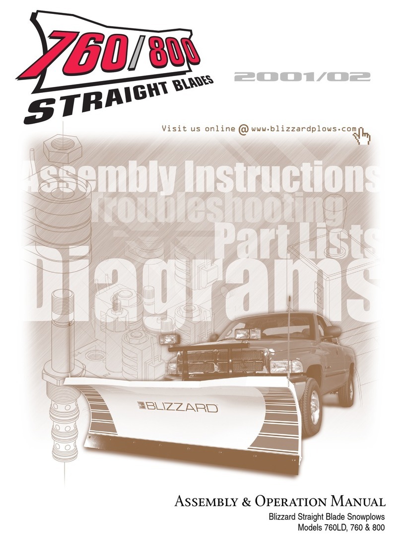 Blizzard 760LD Assembly & operation manual