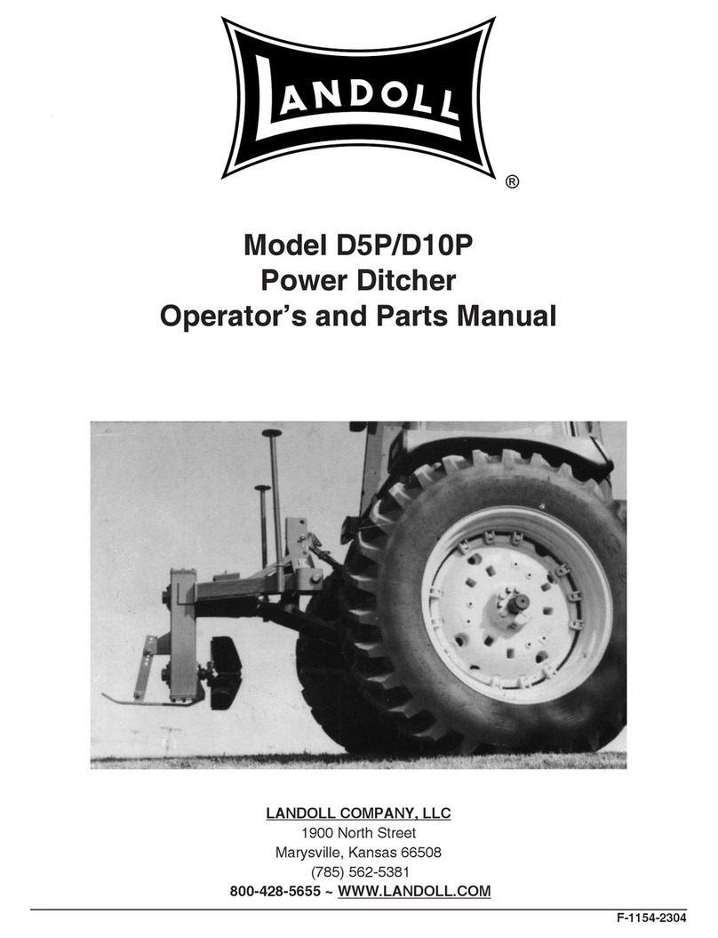 Landoll D5P Series Operator and parts manual Landoll D5P Series Operator and parts manual