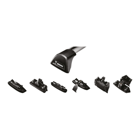 Prorack K564 Fitting instructions