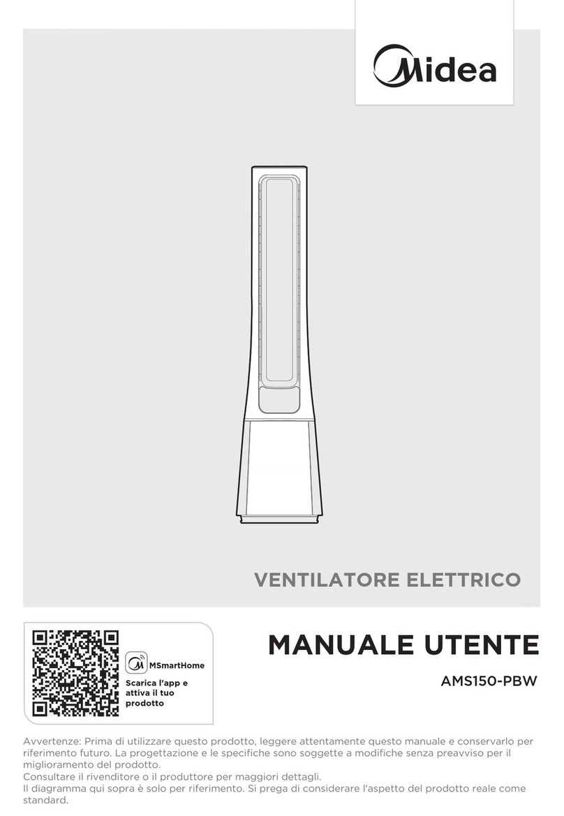 Midea AMS150-PBW manual