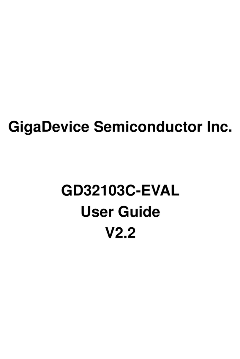 GigaDevice Semiconductor GD32103C-EVAL user guide