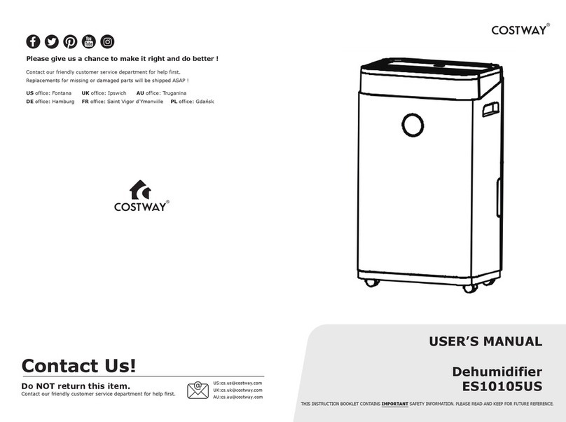 Costway ES10105US user manual