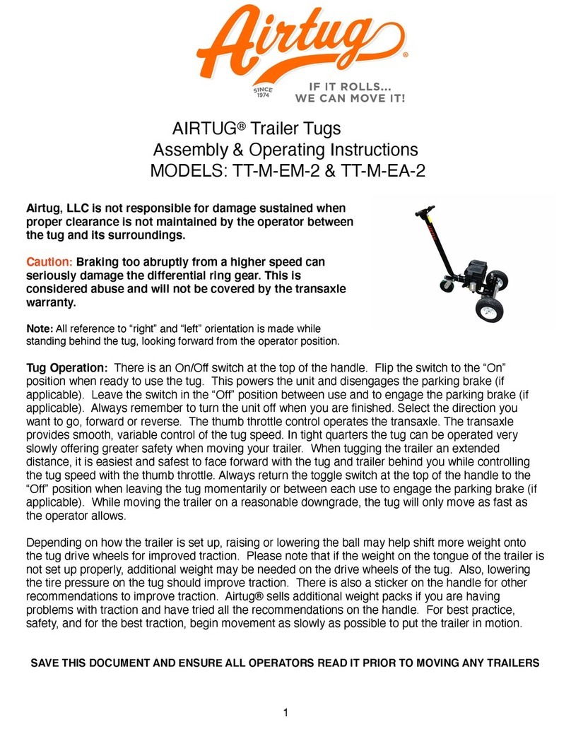 AIRTUG TT-M-EM-2 Assembly & operating instructions