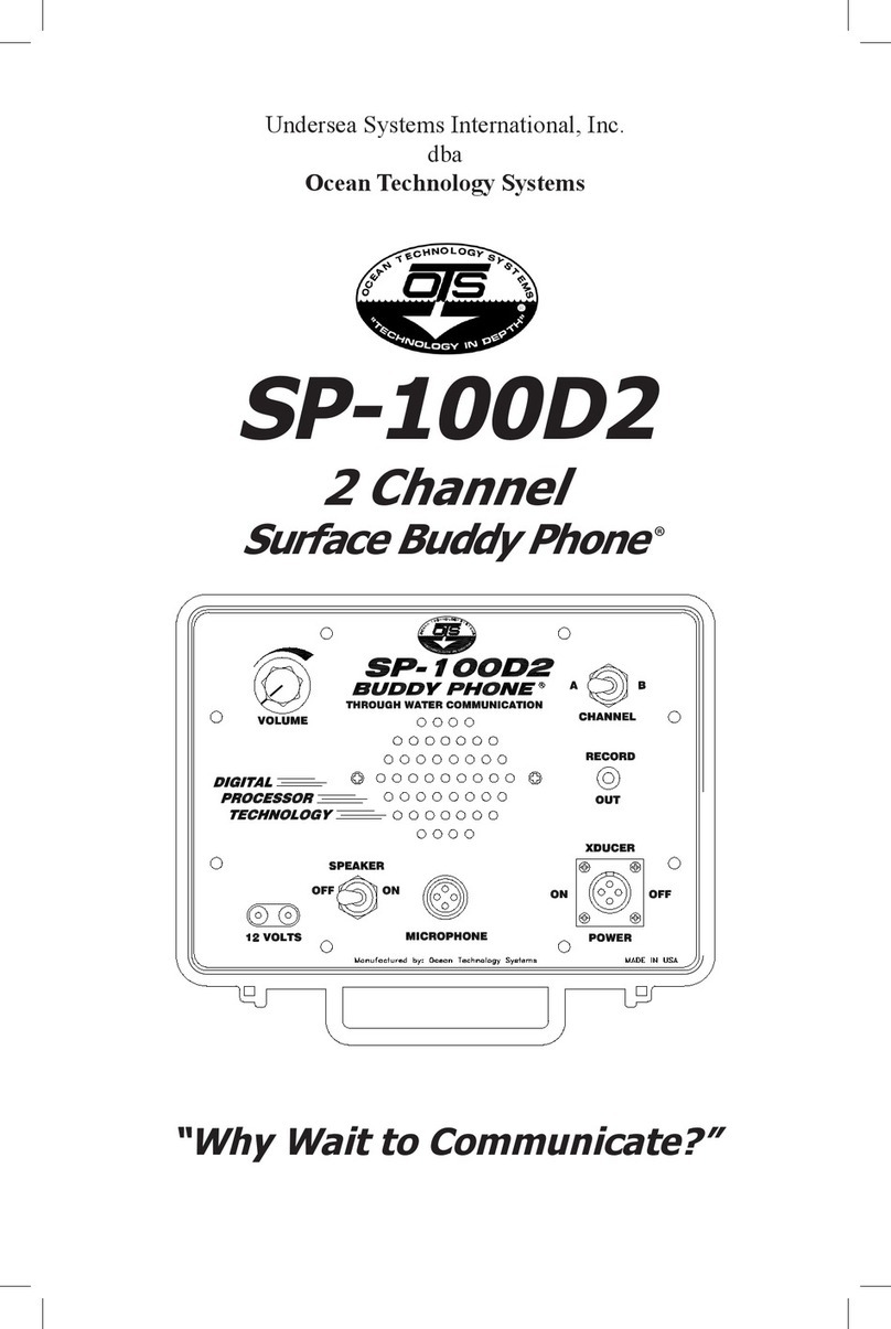 OTS SP-100D2 manual