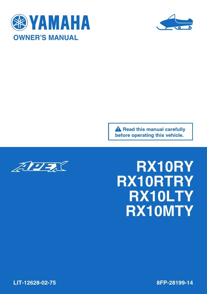 Yamaha APEX RX10RY User manual