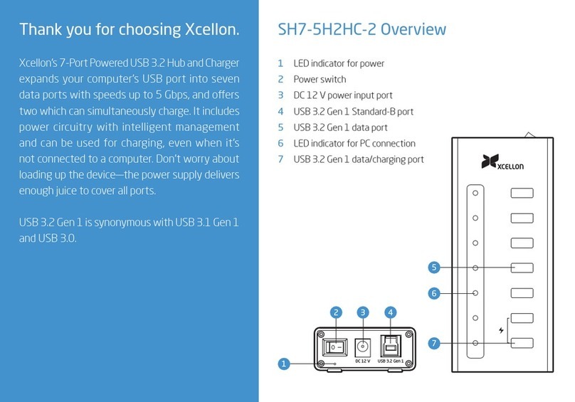 Gradus Group Xcellon SH7-5H2HC-2 quick start guide Gradus Group Xcellon SH7-5H2HC-2 quick start guide