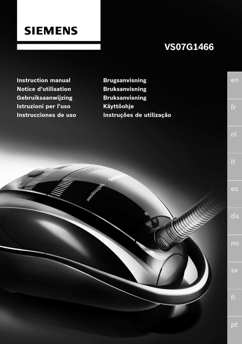 Siemens VS07G1466 User manual