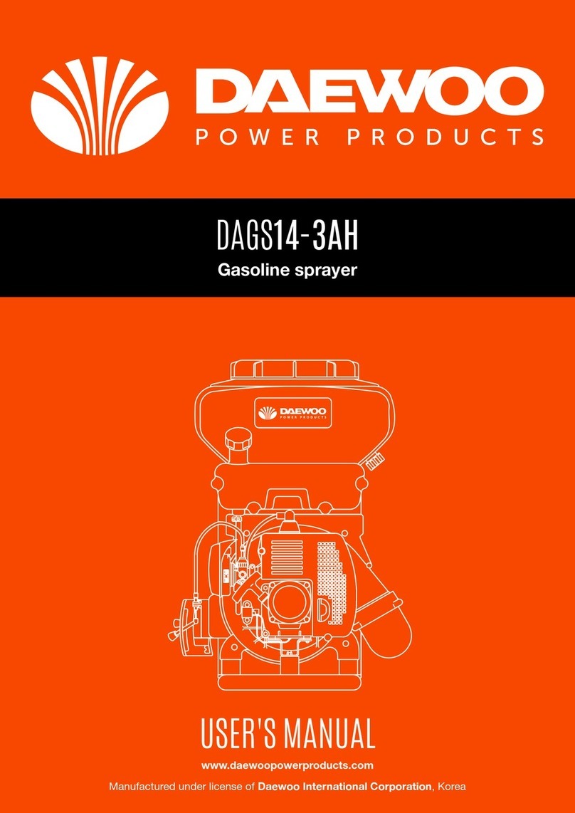 Daewoo DAGS14-3AH User manual