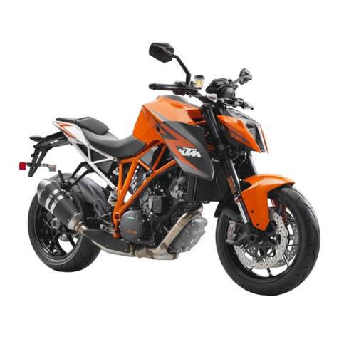 KTM 1290 Super Duke R EU 2014 Operating instructions