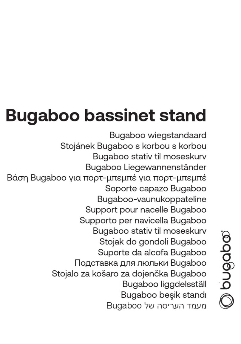 Bugaboo bassinet stand User manual