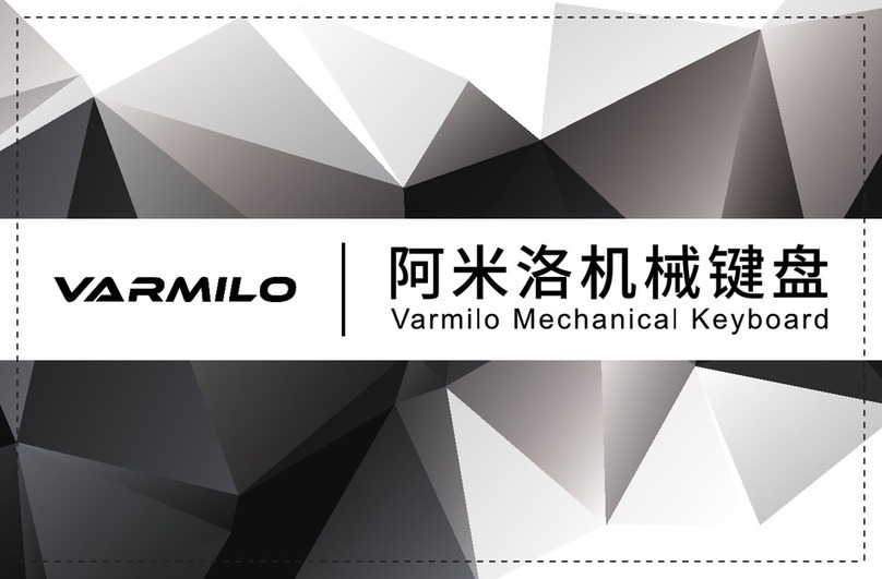 VARMILO Minilo VXT67 Glintstone manual