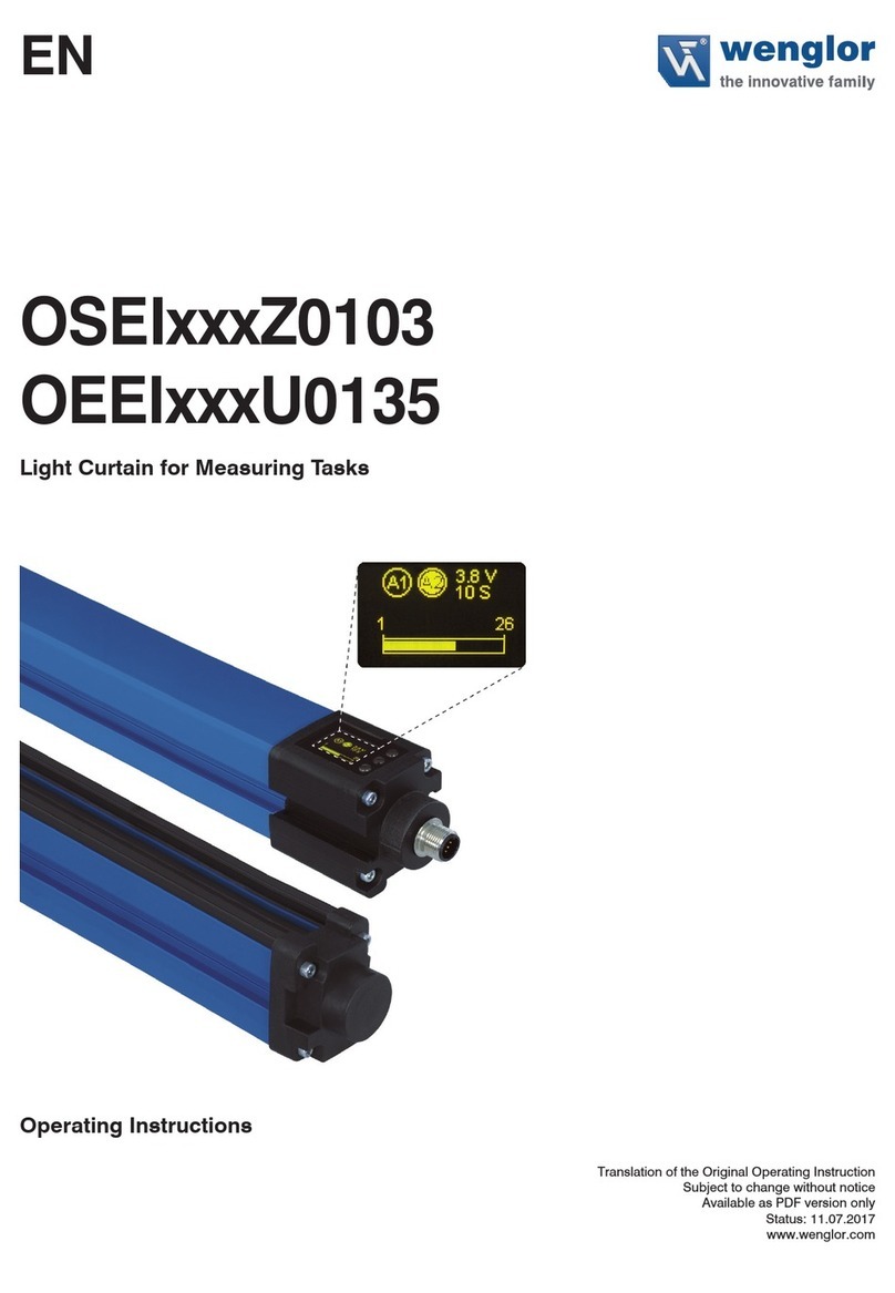 Wenglor OSEI Z0103 Series operating instructions