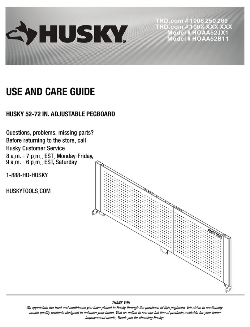 Husky HOAA52B11 User manual