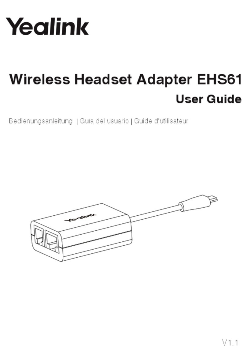 Yealink EHS61 user guide