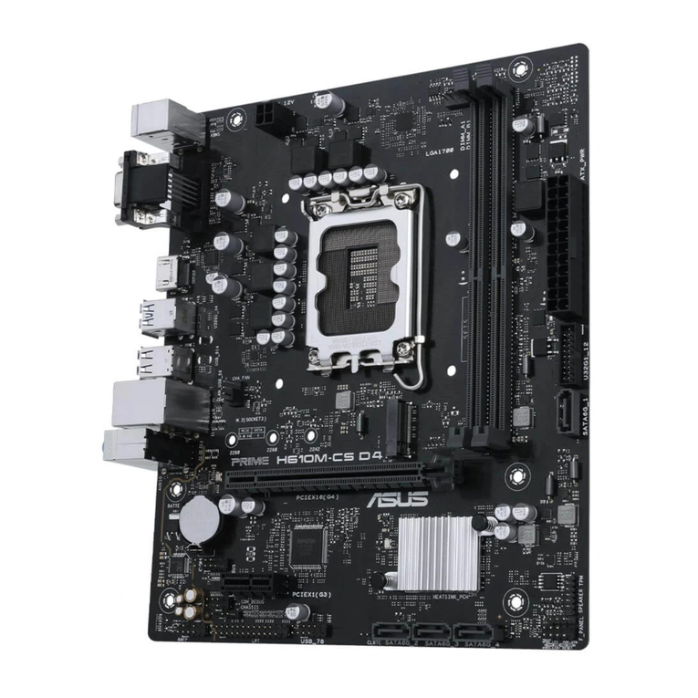 Asus PRIME H610M-CS D4 quick start guide