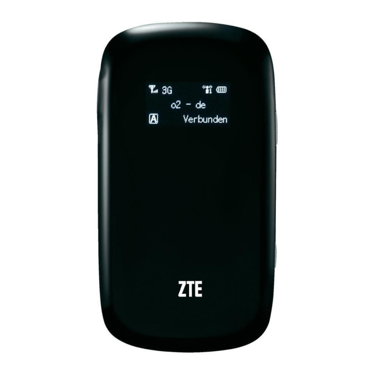 Zte MF60 User manual