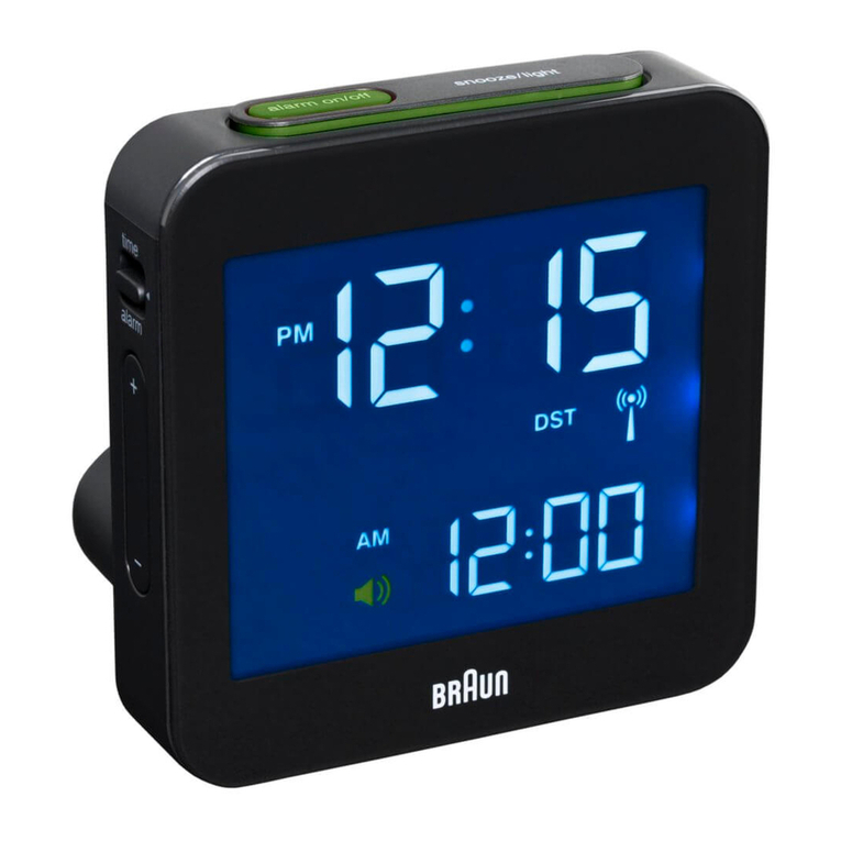 Braun BNC009 User manual