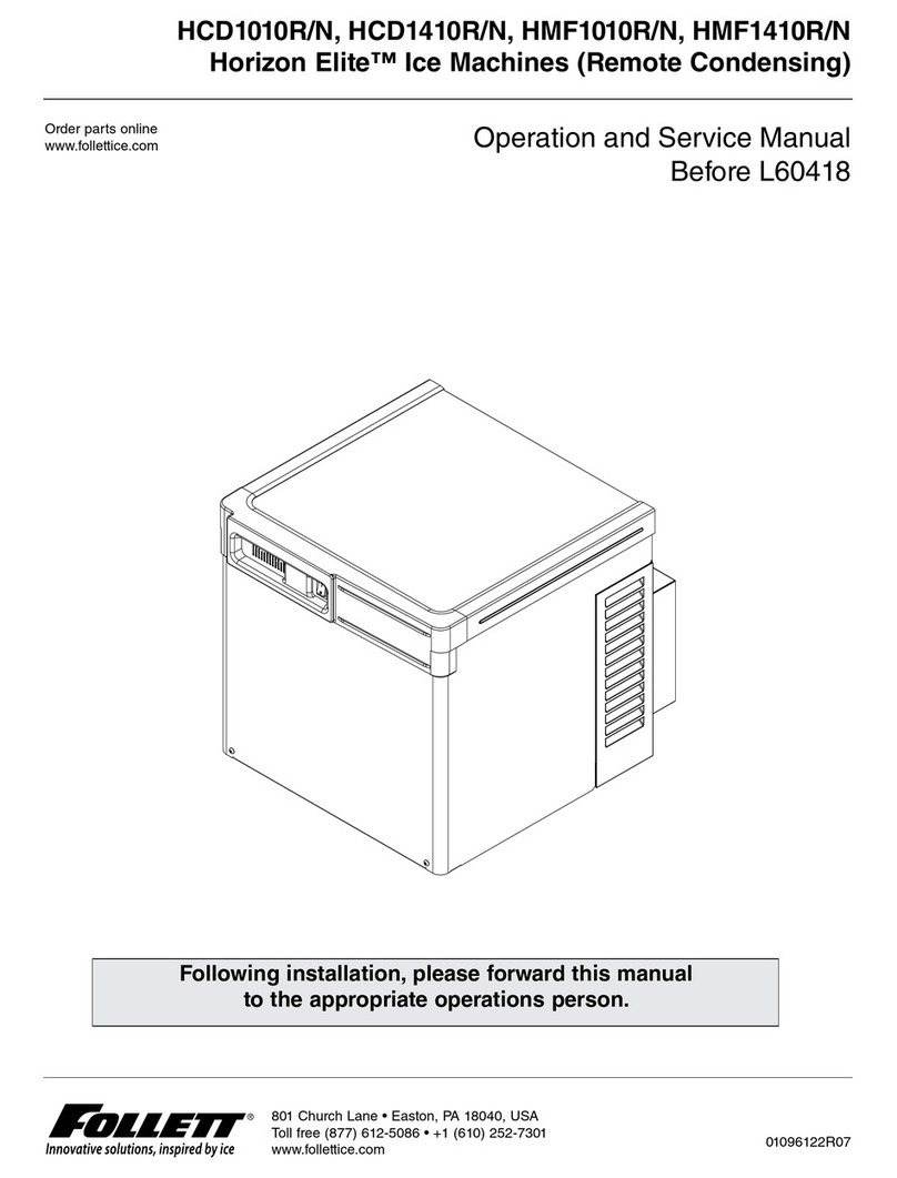 Follett Horizon Elite HMD1010R/N Operation manual