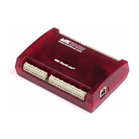 Meilhaus Electronic RedLab TEMP user guide