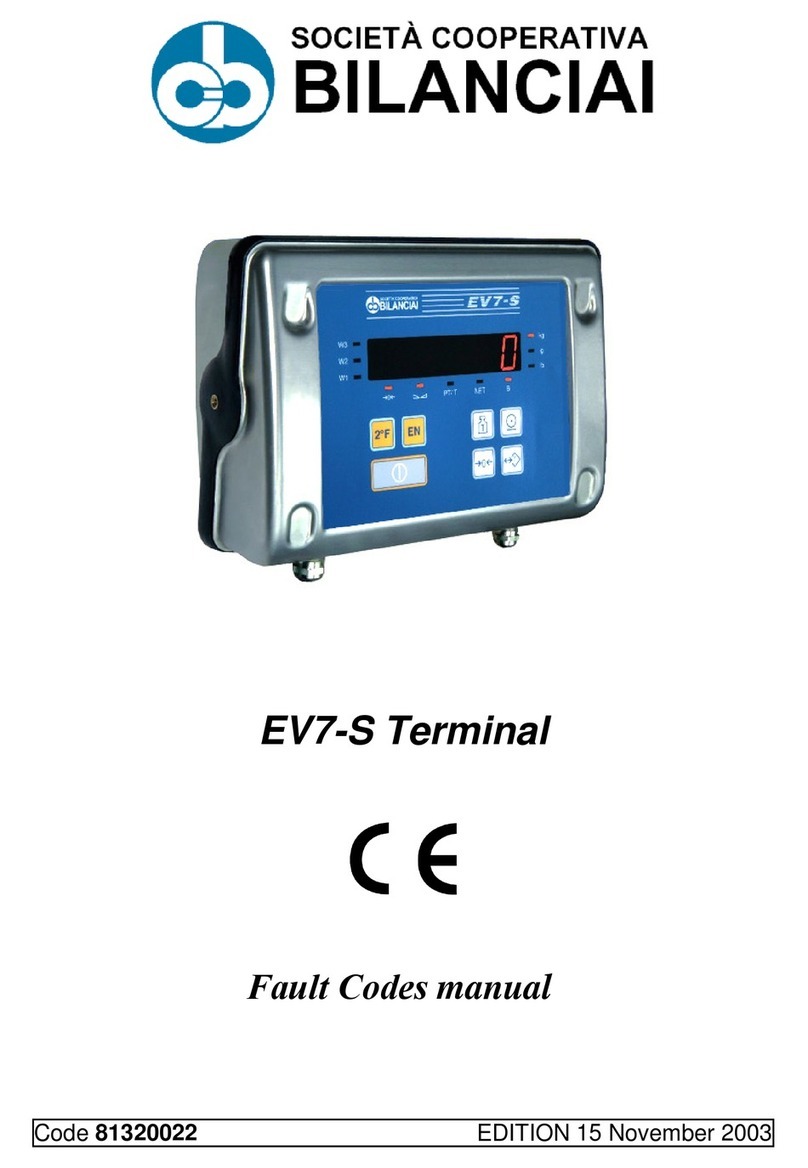 Bilanciai EV7-S manual