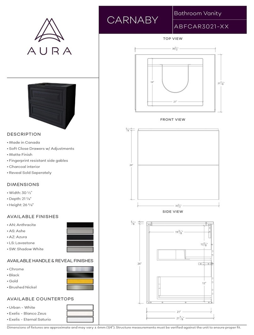 Aura CARNABY ABFCAR3021 Series manual