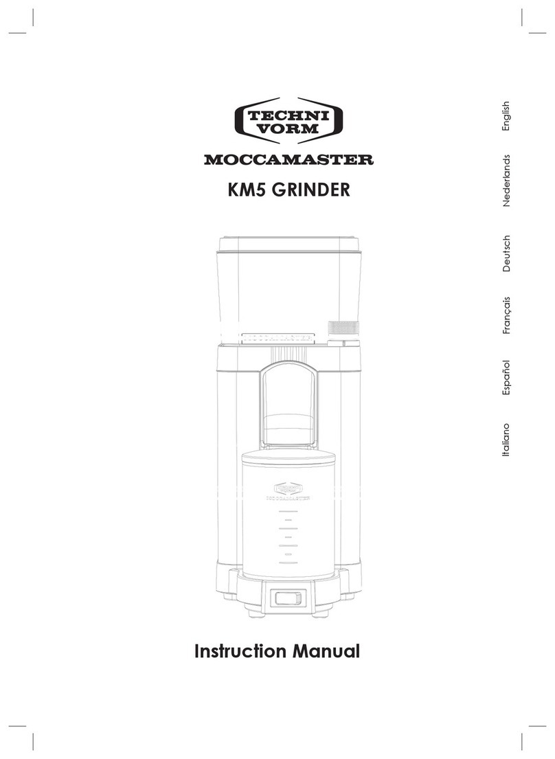 Technivorm MOCCAMASTER KM5 User manual