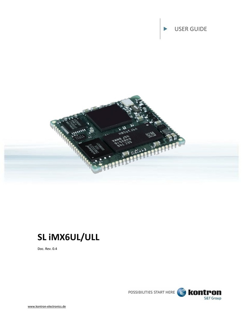 Kontour SL iMX6UL user guide