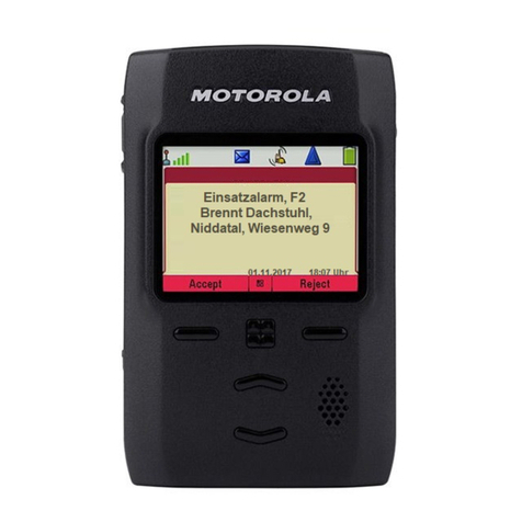 Motorola Advisor TPG2200 User manual