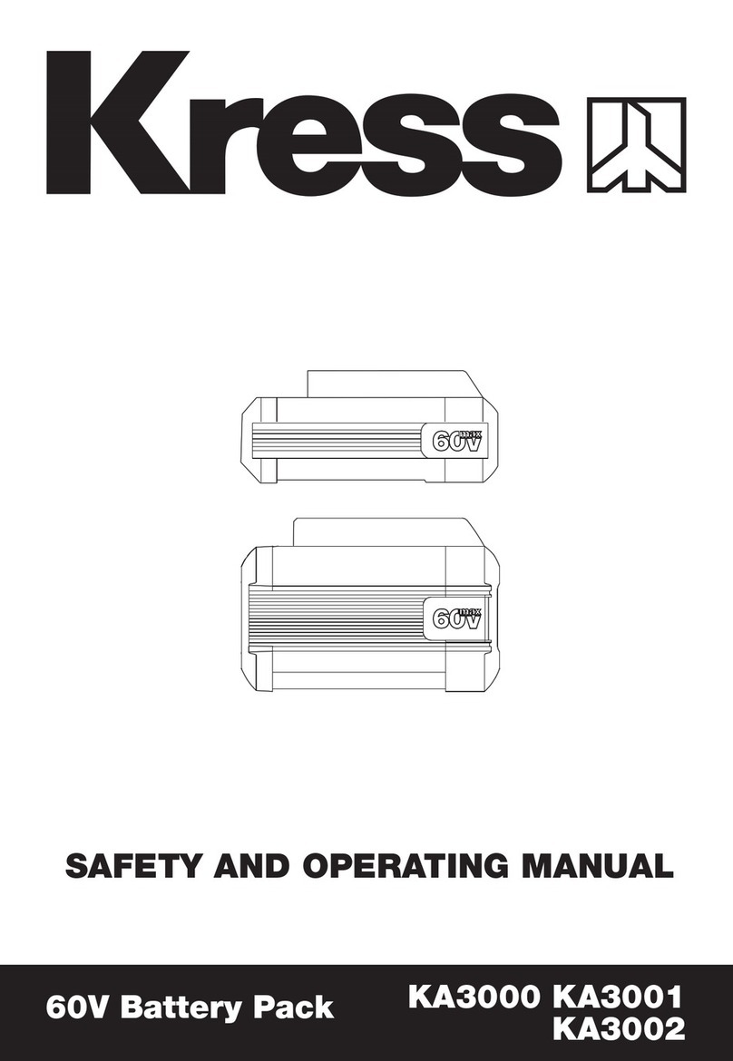 KRESS KA3000 Installation manual