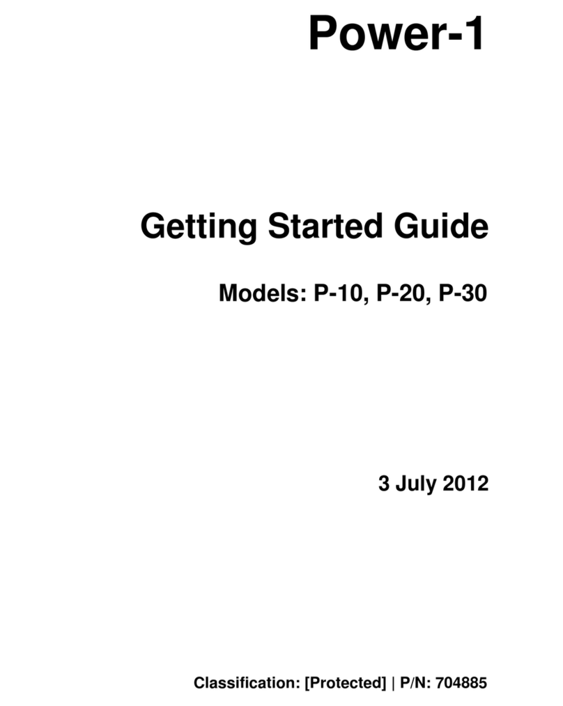Checkpoint Power-1 P-10 User manual Checkpoint Power-1 P-10 User manual