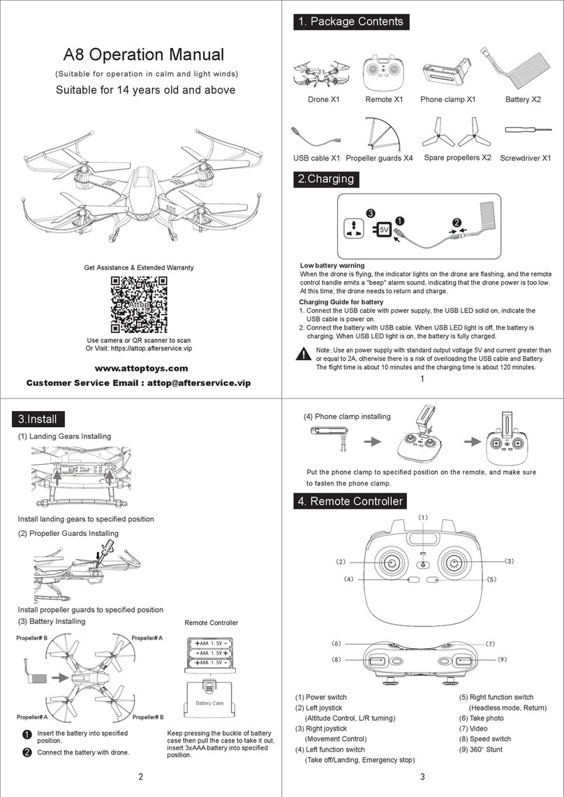 Attop A8 User manual