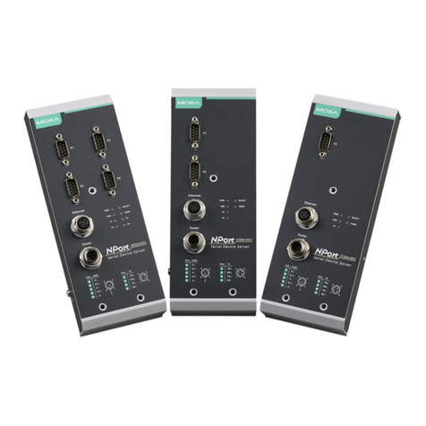 Moxa Technologies NPort 5000AI-M12 Quick installation guide