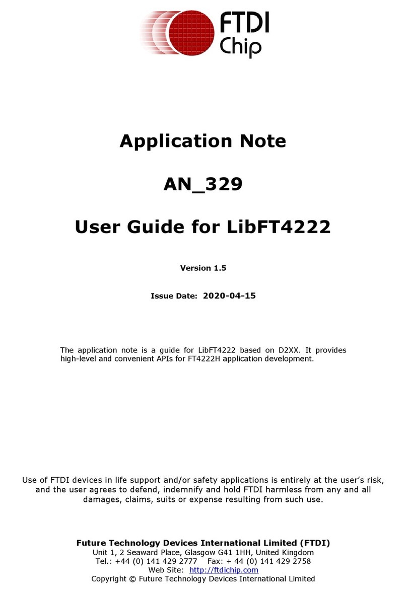 FTDI LibFT4222 user guide
