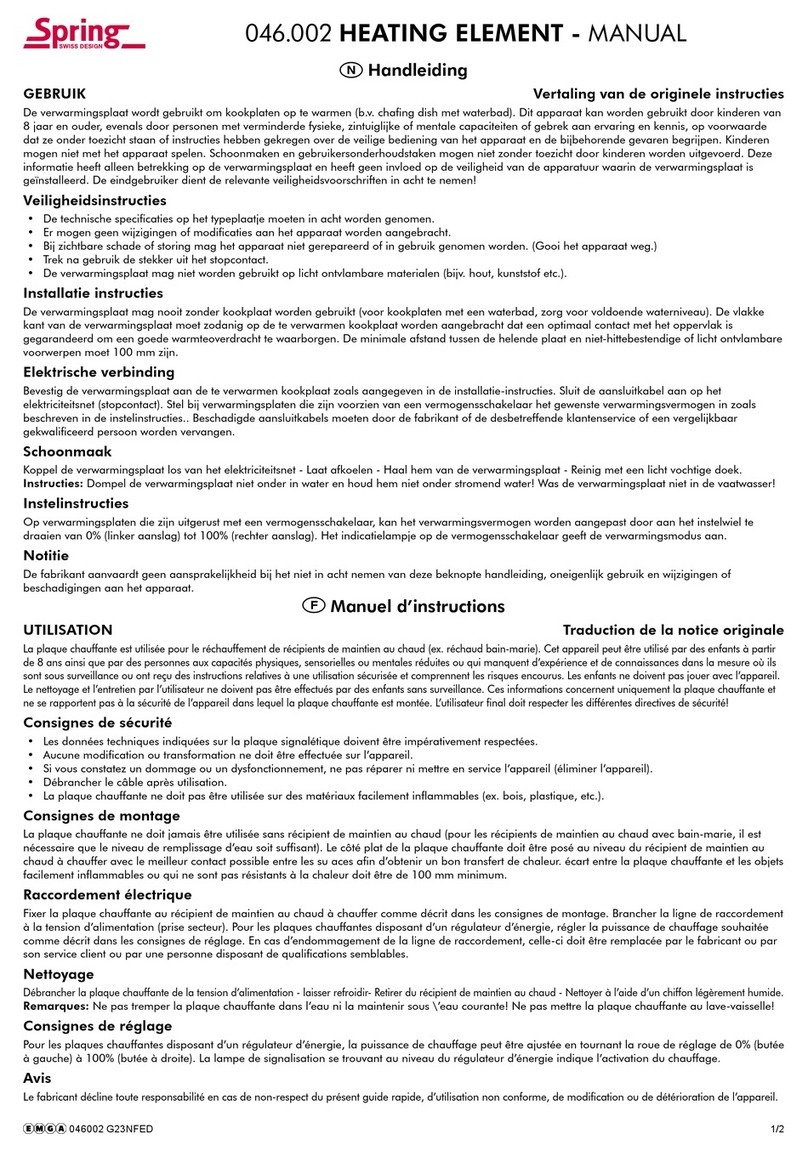 Spring 046.002 User manual