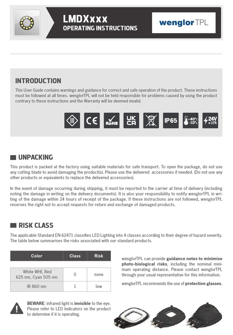 Wenglor LMDX Series operating instructions