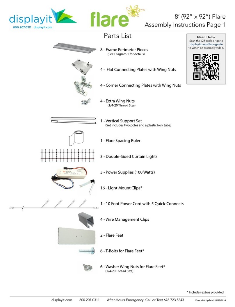 displayit Flare User manual