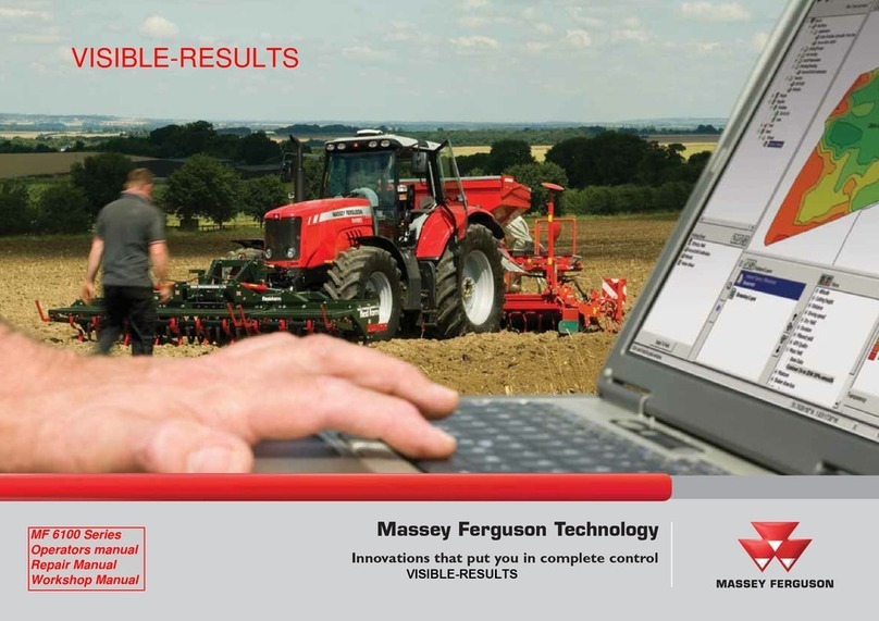 MASSEY FERGUSON 6100 Series Service manual