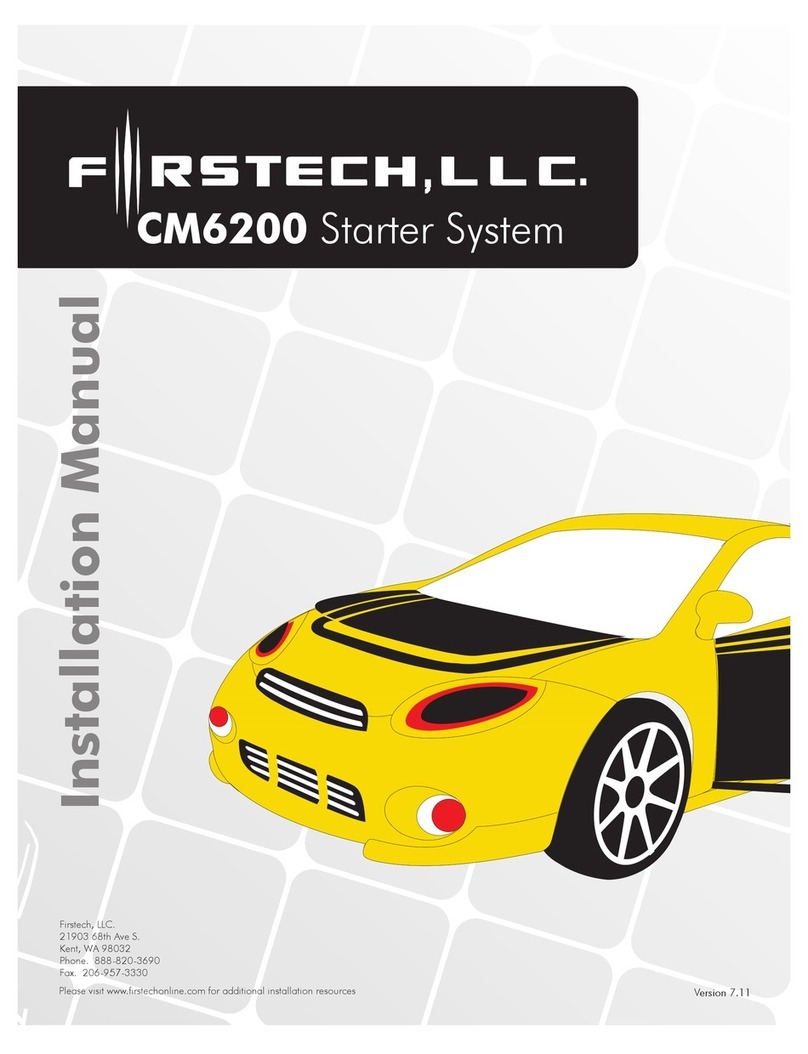 Firstech CM6200 installation manual